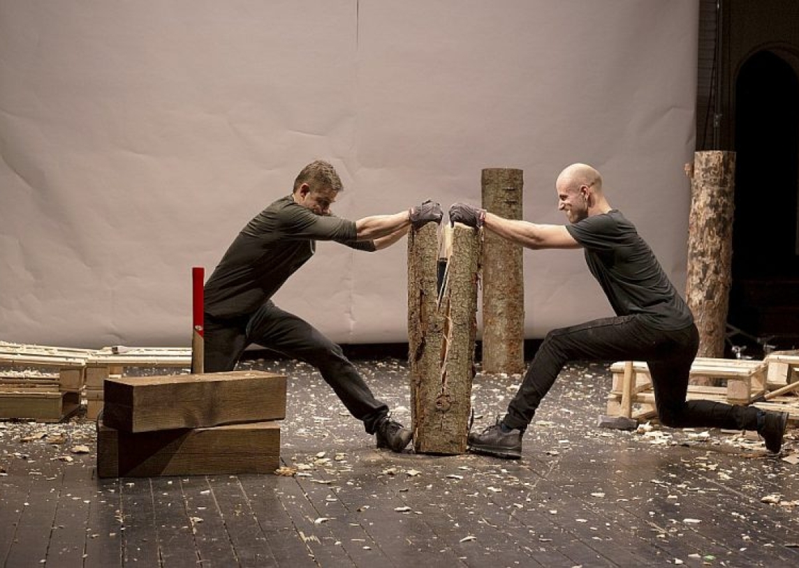 "Wood Paths". Photo: Gertrude's Street Theatre